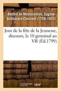 Image de Jour de la fête de la Jeunesse, discours, le 10 germinal an VII