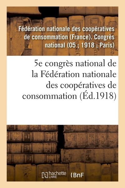 Image de 5e congrès national de la Fédération nationale des coopératives de consommation