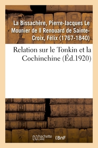 Image de Relation sur le Tonkin et la Cochinchine