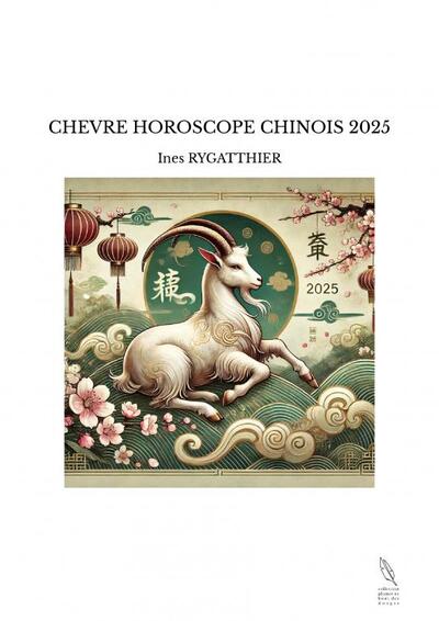 Picture of CHEVRE HOROSCOPE CHINOIS 2025