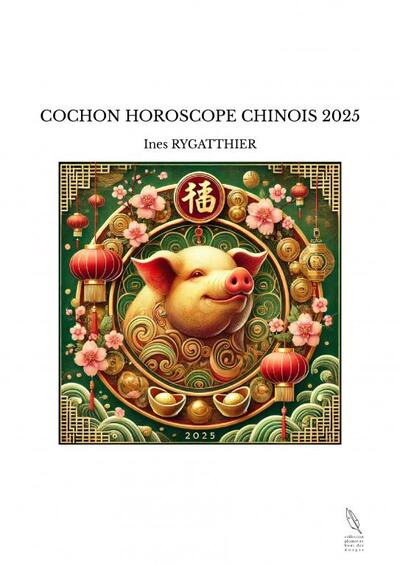 Picture of COCHON HOROSCOPE CHINOIS 2025