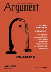 Image de UNDERLINE : L’oeil et la plume de Rachel Hardouin