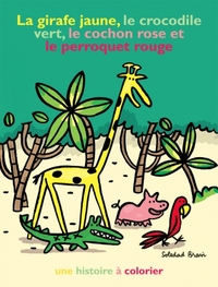 Picture of girafe jaune le crocodile vert le cochon