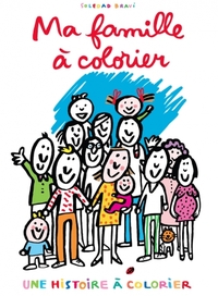 Picture of ma famille a colorier