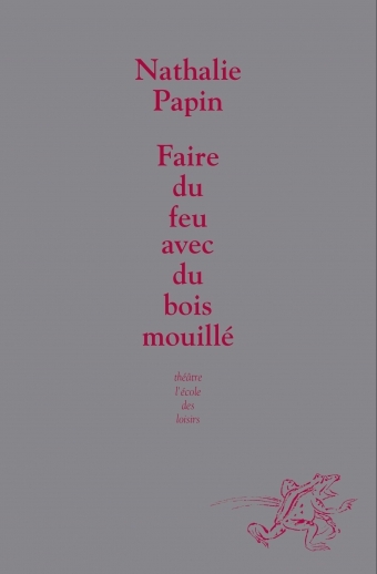 Image de faire du feu avec du bois mouille