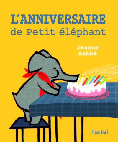 Image de l'anniversaire de petit elephant