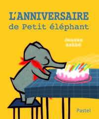 Image de l'anniversaire de petit elephant
