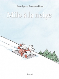 Image de milo à la neige