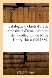 Picture of Catalogue d'objets d'art de curiosité et d'ameublement européens et orientaux