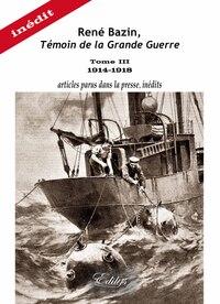 Picture of René Bazin, Témoin de la Grande Guerre Tome 3