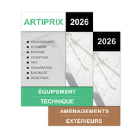 Image de Artiprix 2026 - 2 Bordereaux de prix : Equipement Technique + Aménagements Extérieurs