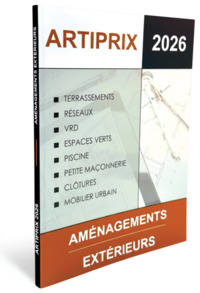 Image de Artiprix 2026 - Bordereau de prix Aménagements Extérieurs