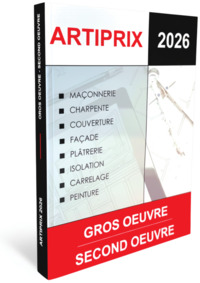 Image de Artiprix 2026 - Bordereau de prix Gros Oeuvre & Second Oeuvre