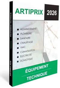 Image de Artiprix 2026 - Bordereau de prix Equipement Technique