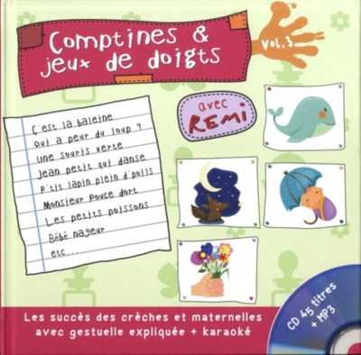 Image de COMPTINES ET JEUX DE DOIGTS VOLUME3
