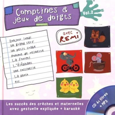 Picture of COMPTINES ET JEUX DE DOIGTS VOLUME2