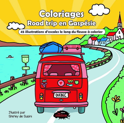 Image de COLORIAGES. ROAD TRIP EN GASPESIE