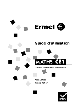 Image de Ermel - Guide d'utilisation CE1