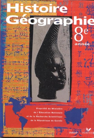 Image de Histoire géographie, 8e année, livre de l'élève, Guinée