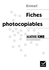 Image de Ermel - Fiches photocopiables CM2