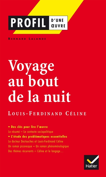 Image de Profil - Céline (Louis-Ferdinand) : Voyage au bout de la nuit