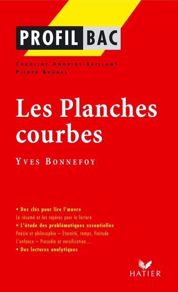 Picture of Profil - Bonnefoy (Yves) : Les Planches courbes