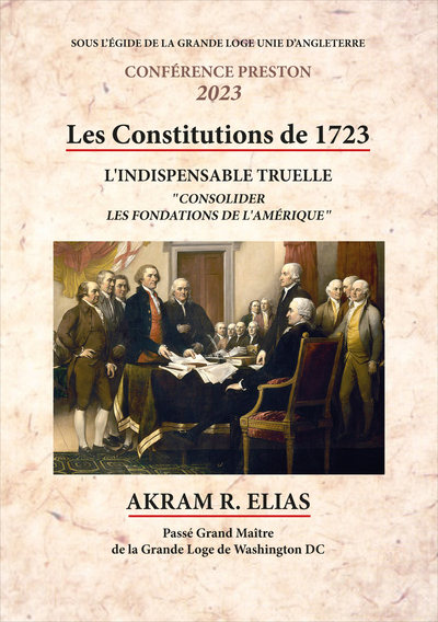 Picture of Conférence Preston 2023 - Constitutions de 1723