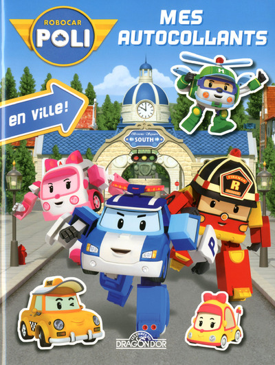 Picture of Robocar Poli - Mes autocollants - En ville