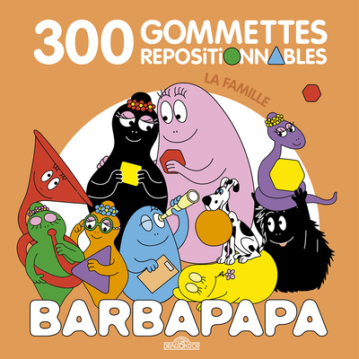 Image de Barbapapa - 300 gommettes repositionnables - La famille