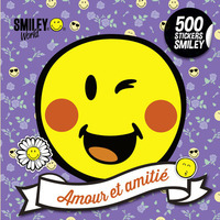 Image de 500 stickers Smiley - Amour et amitié
