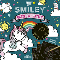 Image de Smiley - Cartes à gratter - Lamas & licornes