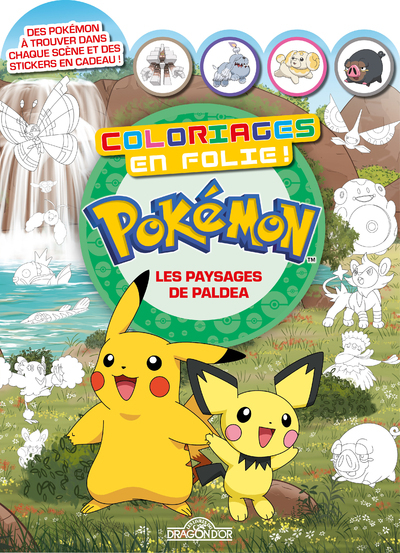 Picture of Pokémon - Coloriages en folie ! - Les Paysages de Paldea
