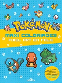 Picture of Pokémon - Maxi coloriages - Pixel Art en folie