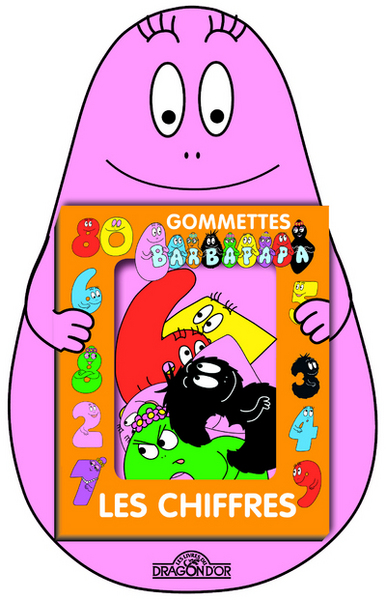 Picture of Barbapapa gommettes - les chiffres