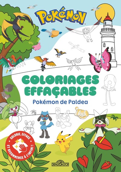 Image de Pokémon - Coloriages effaçables