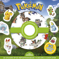 Image de Pokémon - Pochette de stickers repositionnables - Cherche-et-trouve et jeux !
