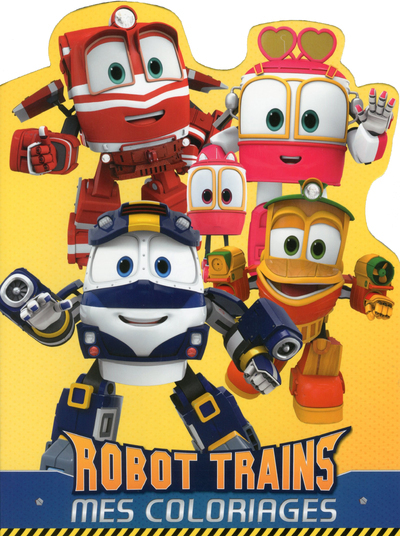 Picture of Robot Trains - Mes coloriages