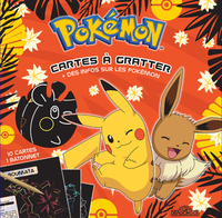 Image de Pokémon - Cartes à gratter + des infos sur les Pokémon (Pikachu et Évoli)