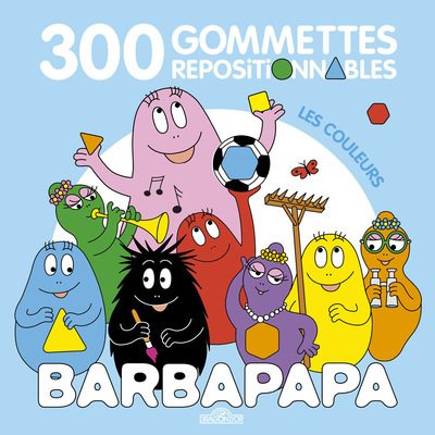 Image de Barbapapa - 300 gommettes repositionnables - Les couleurs