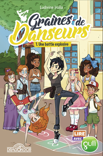 Image de lire avec gulli - graines de danseurs - tome 1 Une battle explosive