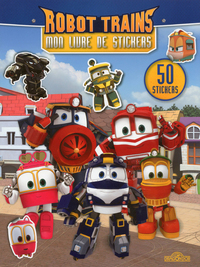 Image de Robot Trains - Mon livre de stickers