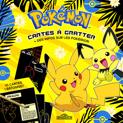 Image de Pokémon - Cartes à gratter avec des infos sur les Pokémon