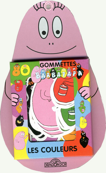 Image de Gommettes Barbapapa - les couleurs