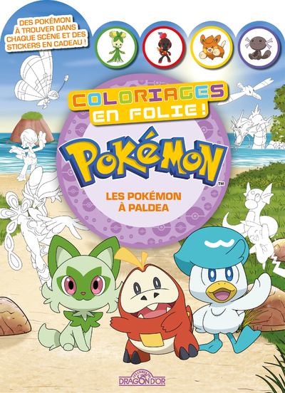 Picture of Pokémon - Coloriages en folie ! - Les Pokémon de Paldea