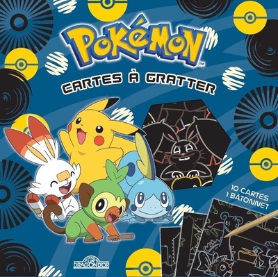 Image de Pokémon - Cartes à gratter Pikachu et les starters de Galar