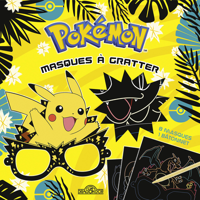 Image de Pokémon - Masques à gratter