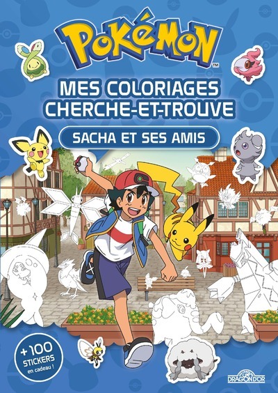 Picture of Pokémon - Mes coloriages cherche-et-trouve - Sacha et ses amis