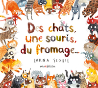 Picture of Des chats, une souris, du fromage...