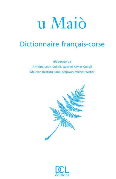 Picture of GRAND DICTIONNAIRE FRANCAIS CORSE U MAIO