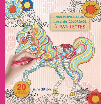 Image de Mon merveilleux livre de coloriage à paillettes